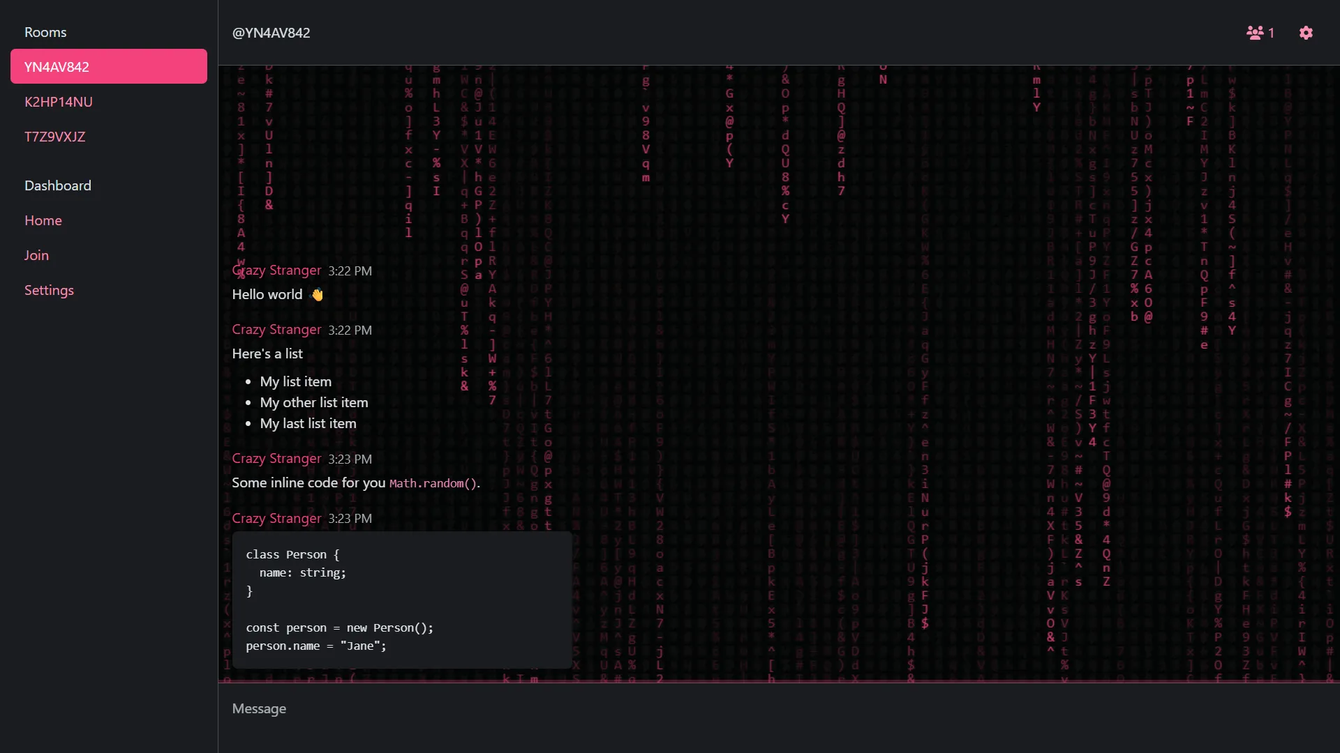 Chatminal Screenshot