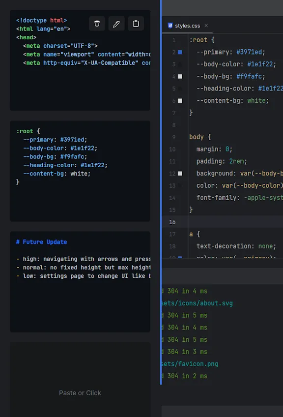 Codebox Screenshot