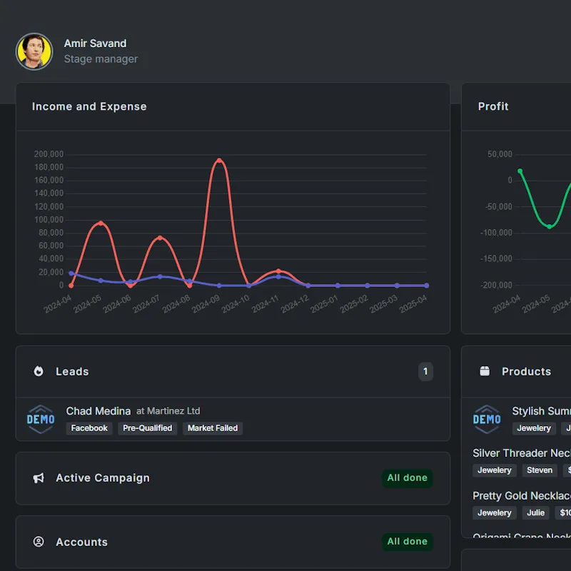 Savand Bros CRM